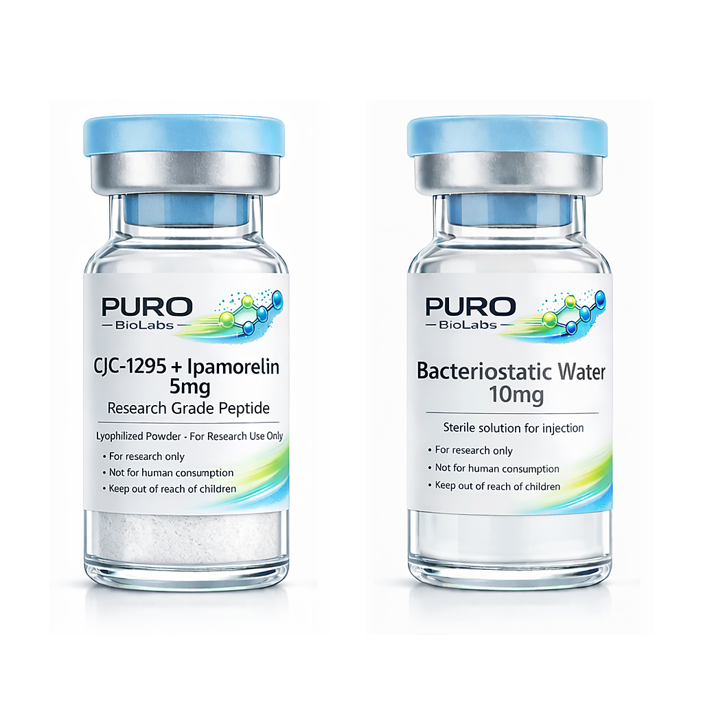 CJC-1295 + Ipamorelin 10mg Starter Kit with Bacteriostatic Water