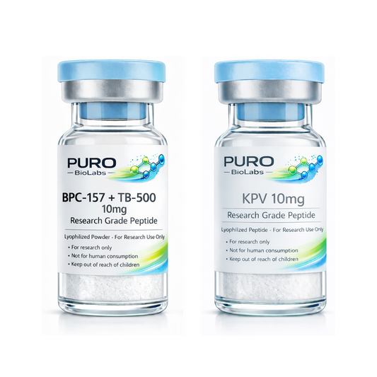 Gut Repair Stack - BPC-157 + TB-500 and KPV vials