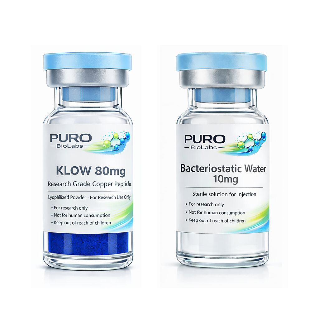 KLOW 80mg Starter Kit with Bacteriostatic Water