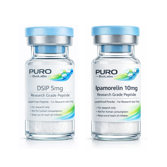Sleep & Recovery Stack - DSIP and Ipamorelin vials